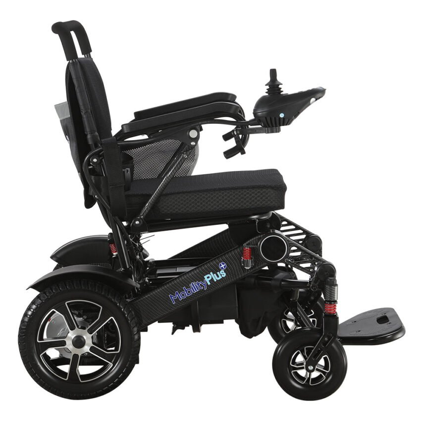 MobilityPlus+ Ultra-Light RangerXL Folding Electric Wheelchair