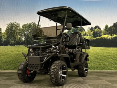 2024 Ultimate EV L4 LUX Black Street Legal Golf Cart